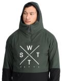 Miniatura Watts, XMETOD anorak hombres Green / Black negro, verde 