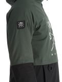 Miniatura Watts, XMETOD anorak hombres Green / Black negro, verde 