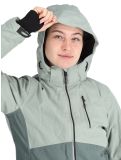 Miniatura Whistler, Drizzle chaqueta de esquí mujeres Slate Gray gris 