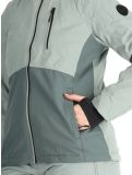 Miniatura Whistler, Drizzle chaqueta de esquí mujeres Slate Gray gris 