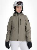 Miniatura Whistler, Drizzle chaqueta de esquí mujeres Vetiver gris 