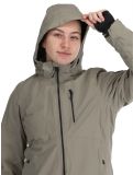 Miniatura Whistler, Drizzle chaqueta de esquí mujeres Vetiver gris 