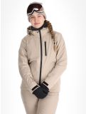 Miniatura Whistler, Jada chaqueta de esquí mujeres Simply Taupe gris 