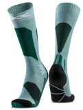 Miniatura X-Socks, Ski Discover Otc calcetines de compresión mujeres Sage Green / English Lawn verde 