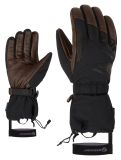 Miniatura Ziener, Gaiku AS® AW guantes de esquí hombres Black Dark Brown marrón, negro 