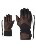 Miniatura Ziener, Getter AS® AW guantes de esquí hombres Dark Brown marrón 