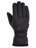 Miniatura Ziener, Kahli PR Lady guantes de esquí mujeres Black Gold Art Goud, negro 