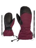 Miniatura Ziener, Kilati AS guantes mujeres Velvet Red gris, rojo 