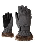 Miniatura Ziener, Kim Lady guantes de esquí mujeres Grey Melange gris 