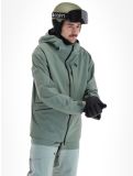 Miniatura Ziener, Tahan chaqueta de esquí hardshell hombres Green Mud verde 