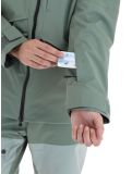 Miniatura Ziener, Tahan chaqueta de esquí hardshell hombres Green Mud verde 