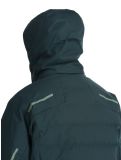 Miniatura Ziener, Taponga chaqueta de esquí hombres Dark Jungle blanco, verde 