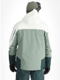 Miniatura Ziener, Timbarra chaqueta de esquí hombres Dark Jungle blanco, verde 