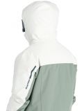 Miniatura Ziener, Timbarra chaqueta de esquí hombres Dark Jungle blanco, verde 