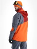 Miniatura Ziener, Timpa chaqueta de esquí hombres Burnt Orange gris, naranja, rojo 