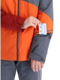 Miniatura Ziener, Timpa chaqueta de esquí hombres Burnt Orange gris, naranja, rojo 