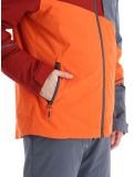 Miniatura Ziener, Timpa chaqueta de esquí hombres Burnt Orange gris, naranja, rojo 