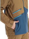 Miniatura Ziener, Toaca chaqueta de esquí hombres Walnut Dob gris, marrón 