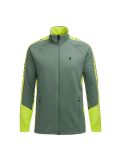 Miniatura Peak Performance, Rider Zip chaleco hombres fells view verde 