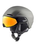 Miniatura Alpina, ORO QV Mips casco con visera unisex Gunmetal Matt gris 