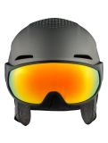 Miniatura Alpina, ORO QV Mips casco con visera unisex Gunmetal Matt gris 