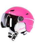 Miniatura Cairn, Electron Visor, casco de esquí, niños, fucsia mate