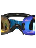 Miniatura Cairn, Focus Otg gafas de esquí unisex Mat Black Blue Mirror azul, negro 