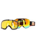 Miniatura Cairn, Focus Otg gafas de esquí unisex Mat Black Orange Mirror naranja, negro 