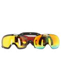 Miniatura Cairn, Focus Otg gafas de esquí unisex Mat Black Orange Mirror naranja, negro 