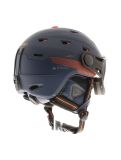 Miniatura Cairn, Shuffle Visor Evolight NXT, casco con visera, midnight naranja