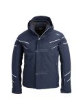 Miniatura CMP, chaqueta de esquí, hombres, azul/blanco