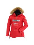 Miniatura Geographical Norway, Boomera New 001 chaqueta de esquí mujeres rojo 