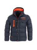 Miniatura Geographical Norway, Citernier, chaqueta de invierno, hombres, Navy azul