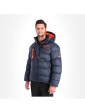 Miniatura Geographical Norway, Citernier, chaqueta de invierno, hombres, Navy azul