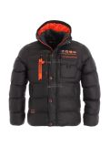 Miniatura Geographical Norway, Citernier, chaqueta de invierno, hombres, negro