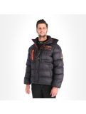 Miniatura Geographical Norway, Citernier, chaqueta de invierno, hombres, negro