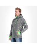 Miniatura Geographical Norway, Tushiba Men 007 + Bs chaqueta de esquí softshell hombres light gris, verde 