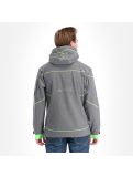 Miniatura Geographical Norway, Tushiba Men 007 + Bs chaqueta de esquí softshell hombres light gris, verde 