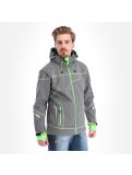 Miniatura Geographical Norway, Tushiba Men 007 + Bs chaqueta de esquí softshell hombres light gris, verde 