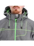 Miniatura Geographical Norway, Tushiba Men 007 + Bs chaqueta de esquí softshell hombres light gris, verde 