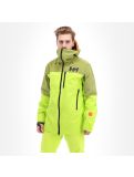 Miniatura Helly Hansen, Straightline lifaloft, chaqueta de esquí, hombres, azid lime verde