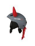 Miniatura Hoxyheads, Hoxy Ears cubierta de casco unisex Devil rojo 