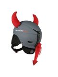 Miniatura Hoxyheads, Hoxy Ears cubierta de casco unisex Devil rojo 