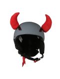 Miniatura Hoxyheads, Hoxy Ears cubierta de casco unisex Devil rojo 