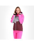 Miniatura Icepeak, Calion, chaqueta de esquí, mujeres, gris/rosa