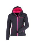 Miniatura Kilpi, Elia, chaqueta softshell, mujeres, grey/pink