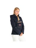 Miniatura Napapijri, Rainforest pocket 2 anorak, chaqueta de invierno, mujeres, Marine azul