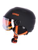 Miniatura Uvex, Junior Visor Pro casco con visera niños negro 