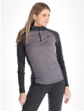 Miniatura Odlo, Natural Performance PW 150 jersey mujeres Grey Melange - Dark Grey Melange gris 