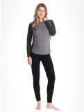 Miniatura Odlo, Natural Performance PW 150 camisa termoactiva mujeres Grey Melange - Dark Grey Melange gris 